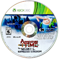 Adventure Time: The Secret of the Nameless Kingdom Xbox 360 US box art